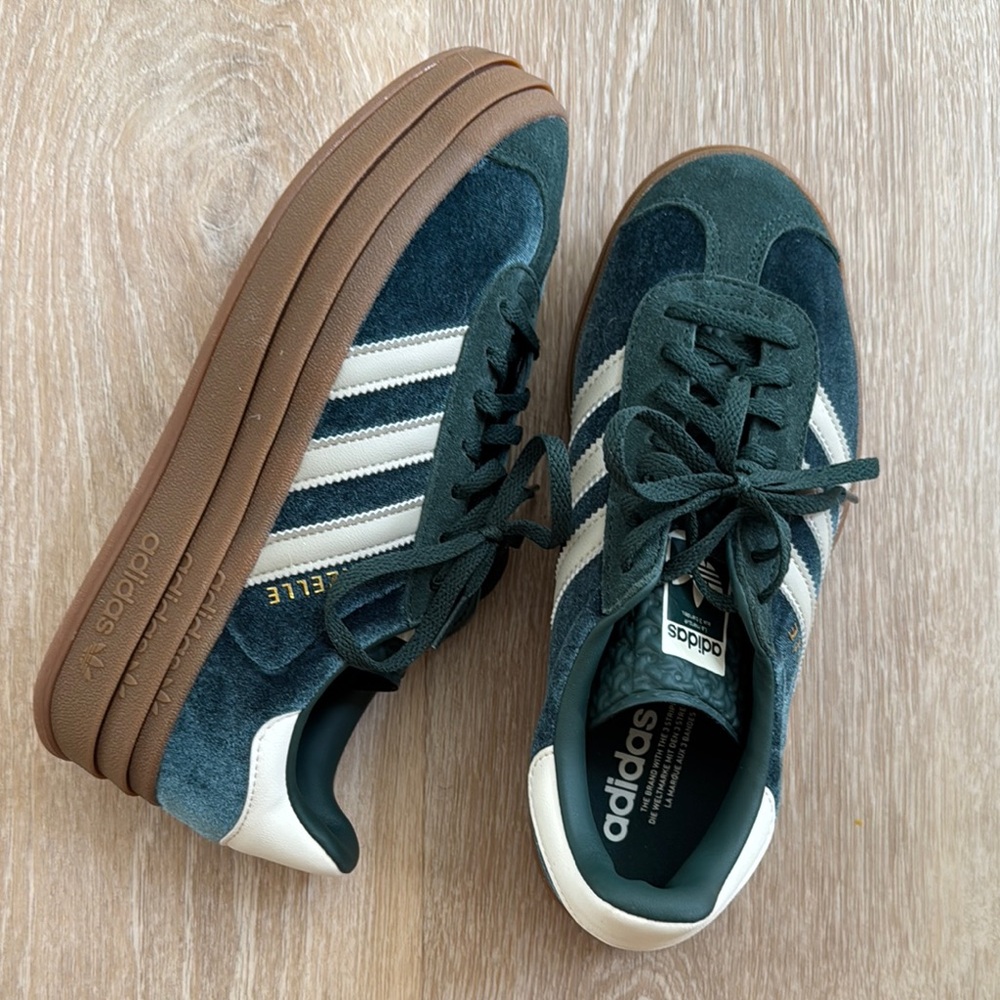 Adidas Shoes - Green and White